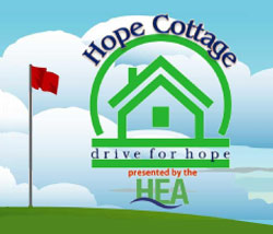 Hope Cottage Statt at Golf Tournament