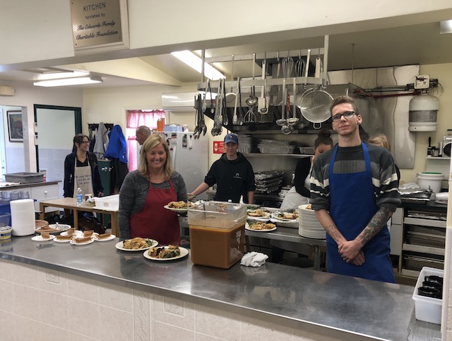 Thanksgiving Meal at Hope Cottage
